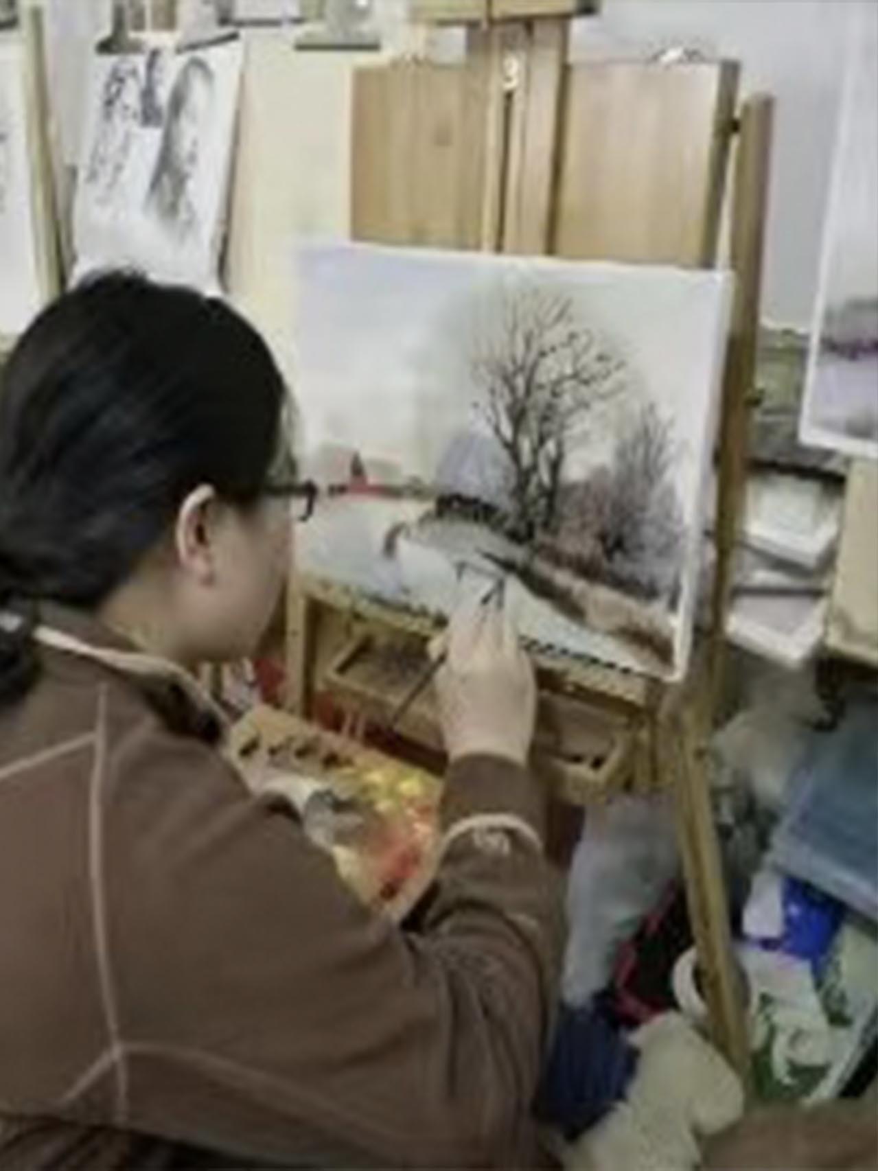 景物寫(xiě)實(shí)作品